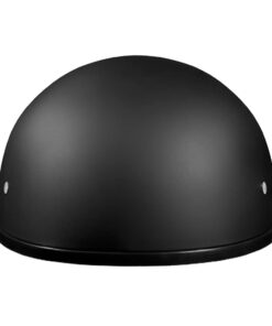 Daytona Helmets Half Skull Cap Motorcycle Helmet – DOT Approved X-Large Dull Black 24 41B3QZ1wtL