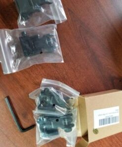 Feyachi Flip Up Iron Sight Front Rear Sight Compatible for Picatinny Rail and Weaver Rail of Rifle, Foldable Sights Black 83 41BDHEKlrdL