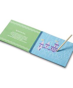 Melissa & Doug On the Go Scratch Art Activity Books Set - Fairy Tales, Favorite Things, Safari Animals 14 41BQCA8VAbL