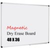 XBoard Magnetic Whiteboard 48 x 36, White Board 4 x 3, Dry Erase Board with Detachable Marker Tray 48x36-Inch 31 41BzWonjCnL