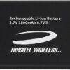 Novatel Wireless MiFi 5510L Battery for Verizon Jetpack 4G LTE - Original OEM 40115126-001 - Non-Retail Packaging - Black 37 41CJCQsKUYL