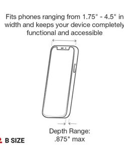 RAM Mounts RAM-HOL-UN10BU X-Grip Large Phone Holder with Ball with B Size 1" Ball Large Phones 33 41CNoW s5UL
