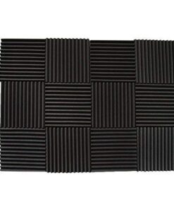 Foamily 12 Pack- Acoustic Panels Studio Foam Wedges 1" X 12" X 12" 23 41Cc33OhtIL