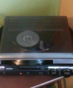 Jensen JTA-230 3 Speed Stereo Turntable with Built in Speakers, Aux in, Vinyl to MP3 Converting/Encoding Classic 32 41Cuj7VqiOL