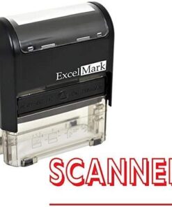 Alternative view of ExcelMark Self-Inking Rubber Stamp (Scanned) SCANNED