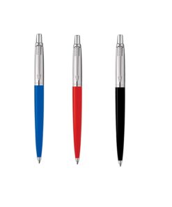 Parker Jotter 3 Colours - 1 Black + 1 Blue + 1 Red Ballpoint Pen 17 41DFEsmaeCL