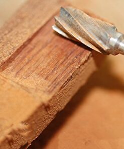 Luo ke 10 Pcs Tungsten Carbide Burr Set - 1/8'' Shank Large Single Blade Cutting Burs for Aluminum, Coppon, Metal, Hard Materials Single Slot Carbide Burr 9 41DIaUZWNHL