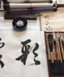 Corciosy Chinese Calligraphy Brush Set -Premium Watercolor Brushes for Kanji, Japanese Sumi, Painting, Drawing, Art Supplies with Roll-up Bamboo Brush Holder 10 Piece/Set 10pcs 44 41DLgGk8oIL