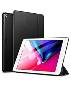 ESR for iPad 9.7 Inch Case, Trifold Smart Case Compatible with iPad 5th/6th Generation, Two-Way Stand, Slim and Lightweight, Auto Sleep and Wake, Ascend Series Case, Black 01black 65 41DNViZuHuL