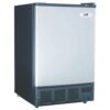 Ice Maker Premium Under Counter Compact Electric Freezer Stand Alone in Large Capacity Black and Stainless Steel Design 24 41DQVj1RZeL