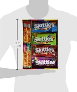 SKITTLES & STARBURST Full Size Variety Mix for Christmas Candy Gifts & Stocking Stuffers, 30 Count 30 41DuyTohtL