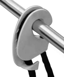 Taylor Made Products 1108 Boat Fender Hanger (Clip Rail Mount, Up to 1-Inch Rails) , White 9 41EWUdSF58L