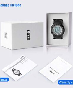 EZON Digital Sport Watch Ultra-Thin Outdoor Running Black Red Blue Watch L008 14 41EtwRgqyL