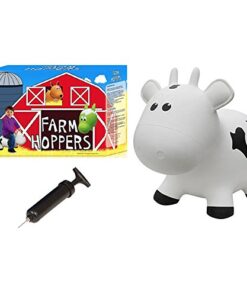 Farm Hoppers Next Generation Distributors Children's White Cow Ride On 9 41EuKWxTpL