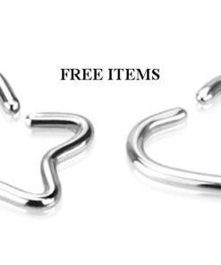 Carved Swirls Rhodium Plated Brass Non Piercing Ear Cuff & FREE ITEMS by PIERCE ME 20 41EufcpTprL