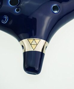 12 Hole Ocarina From Legend of Zelda Alto C Dark Blue for Any Level Available from OcarinaWind Music Instrument Gift Idea 10 41FGCHJUY5L