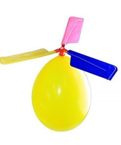 Kids Toy Balloon Helicopter (12 pack) Children's Day Gift Party Favor easter basket, stocking stuffer or birthday! Flying Toys for Boys and Girls - Outdoor Sport Toy for 7 8 9 10 Year Old 22 41FTl9weFtL