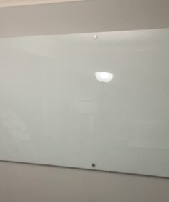 U Brands Glass Dry Erase Board, 96 x 47 Inches, White Frosted Non-Magnetic Surface, Frameless 47'' x 96'' 19 41FqTz9CWGL