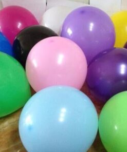 King's deal 12 Inch 100(10color x 10) Party Balloons Wedding, Birthday Party, Baby Shower, Christmas Party Decorations Balloon 36 41Fqshst3XL