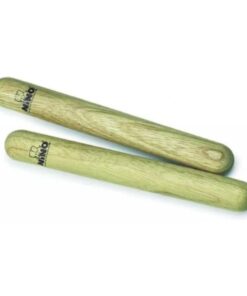 Meinl NINO Wood Claves Regular Natural Clave Pair - Regular Size