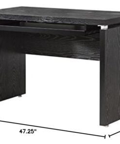Alternative view of Coaster Home Furnishings CO-800821 Computer Desk, 2 Drawers CPU Stand, Black