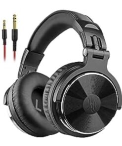 OneOdio Wired Over Ear Headphones Studio Monitor & Mixing DJ Stereo Headsets with 50mm Neodymium Drivers and 1/4 to 3.5mm Jack for AMP Computer Recording Podcast Keyboard Guitar Laptop - Black 37 41GJl6BzNhL