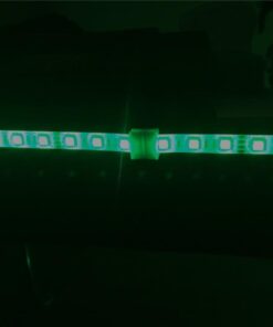 TronicsPros 10pcs 4 Pin Solderless Waterproof LED Strip to Strip Connector RGB Flex LED Ribbon LED Rope LED Tape Light Gapless Adapter for 10mm Wide Waterproof SMD 5050 RGB Flexible LED Strip Light White (only for Waterproof RGB 5050 LED strip) 54 41GZwF tgqL