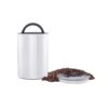 Planetary Design Airscape Stainless Steel Coffee Canister | Food Storage Container | Patented Airtight Lid | Push Out Excess Air Preserve Food Freshness (Medium, Brushed Steel) Medium 15 41GlwbRMxTL