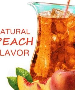 Crystal Light Tea Sticks, Peach, 16 Count/32 Quarts 6 41H0Mb36OKL