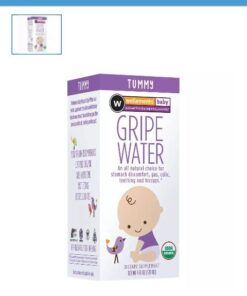 Wellements Organic Gripe Water for Tummy, 4 Fl Oz, Pediatrician Recommended to Ease Infant Stomach Discomfort and Gas Gripe Water-1 Pack 17 41H8IC1EgJL