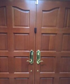 BAOWEIJD Door Lock Child Proof, Home Security Door Reinforcement Lock Withstand 800 lbs Door Latch Double Safety Security Protection for Your Home (Brown Door Security Lock) Brown 35 41H8azw0YXL