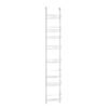 ClosetMaid Adjustable Organizer Rack with Baskets Wall or Over Door Mount, for Kitchen, Pantry, Utility Room, Closet, 12 in. W, White Finish, Inch 12-Inch