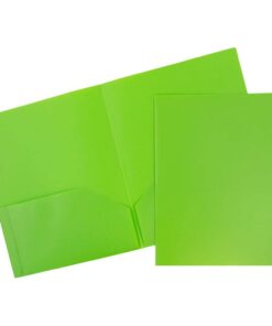 JAM PAPER Plastic 2 Pocket POP Folders - Durable School Folders - Assorted Primary Colors - 6/Pack 17 41HQfc66YeS