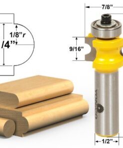 Yonico 13515 5 Bit Bullnose Router Bit 1/2-Inch Shank 12 41HUGqs2sdL