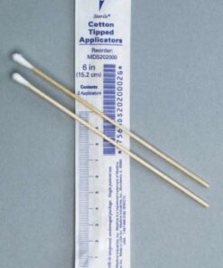 Medline MDS202000 Sterile Cotton-Tipped Applicators White Pack of 200 7 41Hg8egikzL