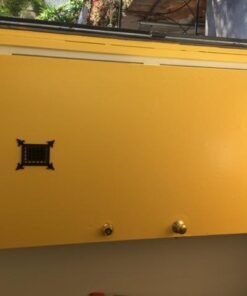 A29 Hardware Cast Iron Speakeasy Door Grill/Grille with Viewing Door, Black Powder Coat Finish, Medium Size Medium-Black 43 41HqjbauitL