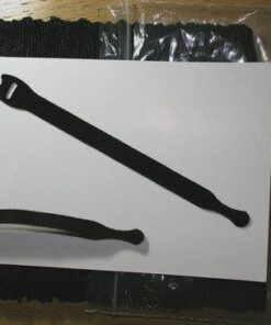 VELCRO Brand ONE-WRAP Cable Ties, 100Pk, 8 x 1/2" Black Cord Organization Straps, Thin Pre-Cut Design, Wire Management for Organizing Home, Office and Data Centers 31 41Hu9aUxJYL