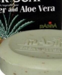 Madina African Black Soap Shea Butter and Aloe Vera, 3.5 oz(Pack of 6) 15 41HvQYY6QrL