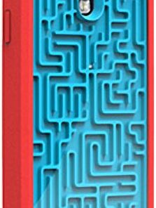 Puregear 60169PG A-Maze-Ing TPU Gamer Case for Galaxy S4 - 1 Pack - Retail Packaging - Blue/Red Red/Blue Standard Packaging