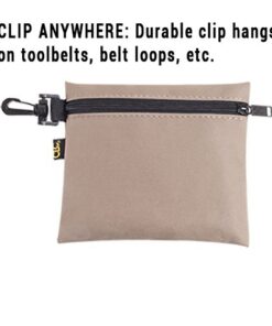 CLC Custom Leathercraft 1100 Multi-Purpose Clip-on Zippered Poly Bags, 3 Pack 26 41IQh43YyML