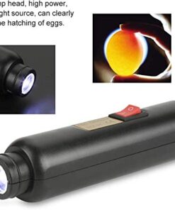 Egg Candler Tester High Intensity Cool LED Light Candling Lamp, Rechargeable for All Types Egg Broody or Incubator Monitor The Development of The Embryo Within Egg 13 41Iix2va PL