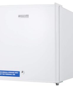 Summit AccuCold FS24L 19" Upright Freezer with 1.4 cu. ft. Capacity, Factory Installed Lock, Manual Defrost, Removable Shelf Removable Shelf and Adjustable Thermostat, in White 6 41IlPf3oBqL