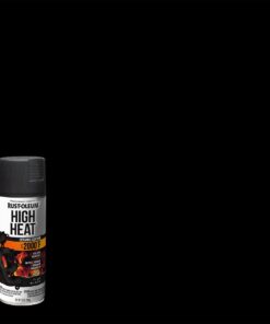 Rust-Oleum 248903 12-Ounce 2000 Degree, Flat Black Automotive High Heat Spray Paint, 12 Ounce (Pack of 1) 12 Ounce (Pack of 1) 19 41IvUVEFzYL