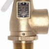 Apollo Valve 13-211 Series Bronze Safety Relief Valve, ASME Steam, 5 psi Set Pressure, 3/4" NPT Male x Female 37 41Ixgc5itdL