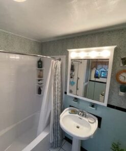 NuWallpaper NU2079 Nomad Damask Peel & Stick Wallpaper, Blue Turquoise 33 41J3b HNvRL