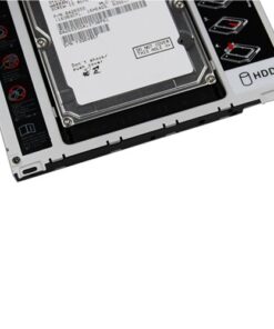 ZXUY Hard Drive SATA 2nd HDD Caddy Tray for Unibody 9.5mm Laptop CD/DVD-ROM Drive Slot (Replacement Only for SSD and HDD) 38 41JYlkVgI6L