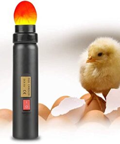 Incubators For Hatching Eggs, Light Egg Candler LED Light Tester for All Egg Type, Powered by Power Cord Only, Incubator Light Monitor Flashlight Candeling