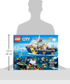 LEGO City Deep Sea Explorers 60095 Exploration Vessel Building Kit 31 41Jz7CAZLfL