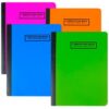 Set of 4 Neon Composition Notebooks 49 41K2UGEXfsL