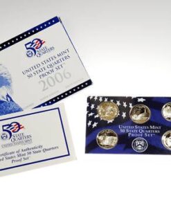 2006-S 50 STATE QUARTERS PROOF SET - 5 COINS 3 41KBo8RgiL